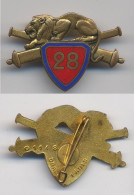 28° RÉGIMENT D'ARTILLERIE - Armée De Terre