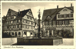 70119051 Schorndorf Wuerttemberg Schorndorf Marktplatz X 1941 Schorndorf - Schorndorf