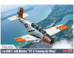 Academy Minicraft - USN T-34B MENTOR VT-5 Training Air Wing Maquette Kit Plastique Réf. 12361 Neuf NBO 1/48 - Airplanes