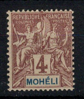 Mohéli - YV 3 N** MNH Luxe - Unused Stamps
