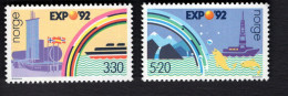 2051180849  1992 SCOTT 1022 1023 (XX)  POSTFRIS  MINT NEVER HINGED - EXPO 92 - SEVILLE - Unused Stamps