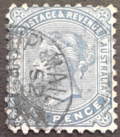 Australie Du Sud South Australia 1882 Victoria Dentelé Perf 10 Filigrane Couronne SA Watermark Crown SA Yvert 42 O Used - Usati