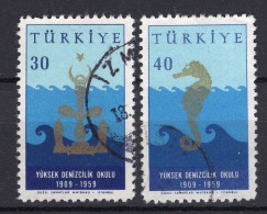 T4438 - TURQUIE TURKEY Yv N°1444/45 - Oblitérés