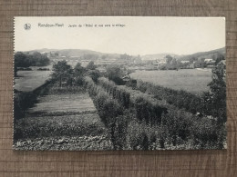 Rendeux Haut Jardin De L'hotel Et Vue Vers Le Village - Rendeux