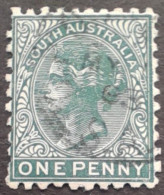 Australie Du Sud South Australia 1876 Victoria Dentelé Perf 10 Filigrane Couronne SA Watermark Crown SA Yvert 36 O Used - Gebruikt