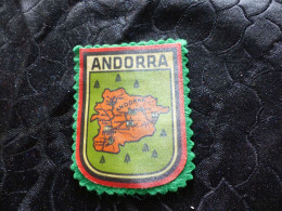 EC-230 , Ecusson Brodé, Principauté D'Andorre, ANDORRA - Patches