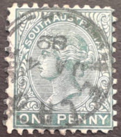 Australie Du Sud South Australia 1868 Victoria Dentelé Perf 10 Filigrane Couronne SA Watermark Crown SA Yvert 25 O Used - Gebruikt