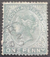 Australie Du Sud South Australia 1893 Victoria Dentelé Perf 15 Filigrane Couronne SA Watermark Crown SA Yvert 60 O Used - Oblitérés