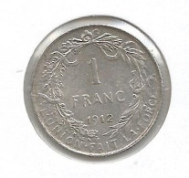 ALBERT I * 1 Frank 1912 Frans * Prachtig * Nr 13006 - 1 Franc