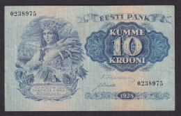 Estonia 10 Kr.1928 Used 0238975 - Estland