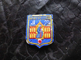 EC-242 , Ecusson Brodé, Ville De MONTPELLIER, Hérault - Patches