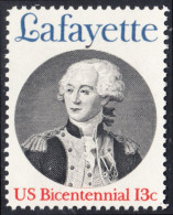 !a! USA Sc# 1716 MNH SINGLE (a1) - Marquis De Lafayette - Neufs
