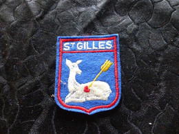 EC-246 , Ecusson Brodé, Ville De SAINT GILLES , Gard - Patches