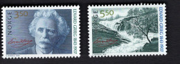 2051197067  1993 SCOTT 1038 1039 (XX)  POSTFRIS  MINT NEVER HINGED - EDVARD GRIEG - Unused Stamps