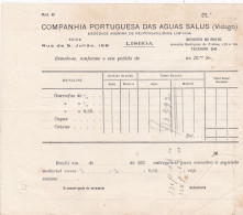 MY BOX 2 - PORTUGAL COMMERCIAL DOCUMENT  - VIDAGO - COMPANHIA PORTUGUESA DAS AGUAS SALUS - VIDAGO - Portugal