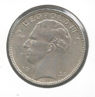 LEOPOLD III * 20 Frank 1935 Frans/vlaams  Pos.B * Nr 13031 - 20 Francs
