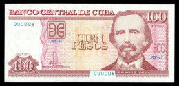 CUBA 100 PESOS 2023 # 000008 SC UNC - Cuba