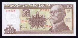 CUBA 10 PESOS 2007 UNC-SC - Cuba