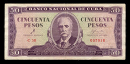 CUBA 50 PESOS 1961 FIRMA DEL CHE EBC-XF - Cuba