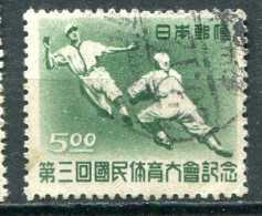 JAPON - Y&T 388 (sports - Base-ball) - Usati