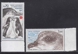 France Colonies, TAAF 1980 Animals Birds Penguins Mi#136-137 Mint Never Hinged (sans Charniere) - Nuovi