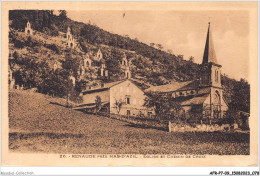 AFRP7-09-0582 - RENAUDE Près MAS-D'AZIL - église Et Chemin De Croix - Saint Girons