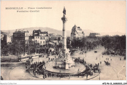 AFZP6-13-0494 - MARSEILLE - Place Castellanne - Fontaine Cantini - Castellane, Prado, Menpenti, Rouet