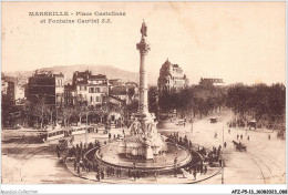 AFZP5-13-0391 - MARSEILLE - Place Castellane Et Fontaine Cantini  - Castellane, Prado, Menpenti, Rouet