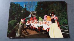 CPSM DISNEY WALT DISNEYWORLD WELCOME TO FANTASYLAND SNOW WHITE AND THE SEVEN DWARFS BLANCHE NEIGE ET LES 7 NAINS - Disneyworld