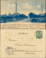 Ansichtskarte Brottewitz-Mühlberg/Elbe Miłota Actien Zuckerfabrik 1900 - Mühlberg