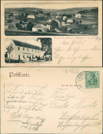 Ansichtskarte Döbra-Liebstadt 2 Bild: Stadt, Gasthaus 1903 - Liebstadt