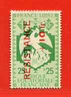 REF098 > A.E.F. - RESISTANCE > Yvert N° 171 * * > Neuf Luxe Dos Visible -- MNH * * - AEF - Neufs