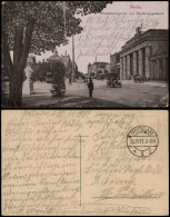 Ansichtskarte Mitte-Berlin Brandenburger Tor, Seitenansicht Straße 1917 - Brandenburger Door