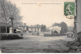 GIGNAC - L'Avenue De Montpellier - Très Bon état - Gignac