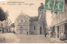 ARUDY - La Place Et L'Eglise - Très Bon état - Arudy