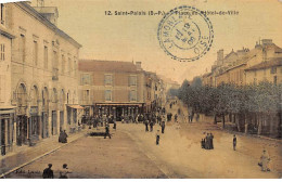 SAINT PALAIS - Place De L'Hôtel De Ville - Très Bon état - Saint Palais