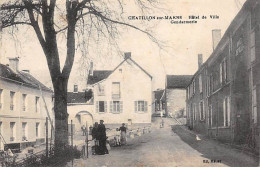 CHATILLON SUR MARNE - Hôtel De Ville - Gendarmerie - Très Bon état - Châtillon-sur-Marne