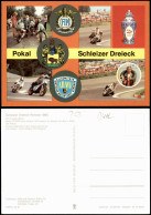 Ansichtskarte Schleiz Schleizer Dreieck Pokal Mehrbild Motorradrennen 1981 - Schleiz