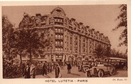 Paris 75006 Animée Hôtel Lutétia Voitures Tacots - District 06