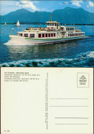 Chiemsee Chiemsee Bayerische Alpen Motorschiff Edeltraud Bei Prien 1970 - Chiemgauer Alpen