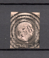 Preussen 1850 Freimarke 2 Friedrich Wilhelm Gebraucht Nr.Stempel 458 (Furstenwalde) - Used