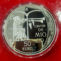 ESPAÑA. AÑO 2007. 50 EUROS PLATA, CATEDRAL DE BURGOS. PESO 168,75 GR - Collezioni