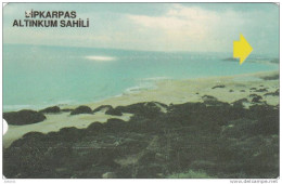 NORTH CYPRUS(Alcatel) - Dipkarpas Altinkum Sahili(100 Units), Used - Chypre