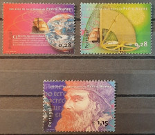 2002 - Portugal - MNH - 500 Years Since Birth Of Pedro Nunes, Great Scientist And Mathematician - 3 Stamps - Neufs