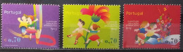 2002 - Portugal - MNH - UPAEP - Youth, Education And Literacy - 3 Stamps - Neufs