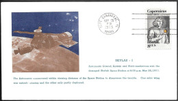US Space Cover 1973. "Skylab 2" / "Skylab" Rendezvous - Verenigde Staten