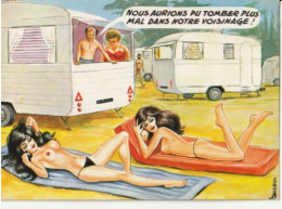 HUMOUR - Thème Camping - Illustrateur CARRIERE - Carrière, Louis