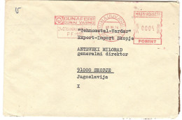 Hungary > Franking Machines (EMA) - DUNAFERR - Dunaújváros 1988,Danube - Franchise