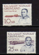 Groenland (1990) - Personnalites - Hommes Politiques  -  Neufs** - MNH - Ongebruikt
