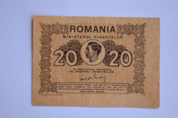 Banknotes Romania 20 Lei Mihai I Ministry Of Finance 1945 P# 76 - Roumanie